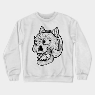 Skull and bandana Crewneck Sweatshirt